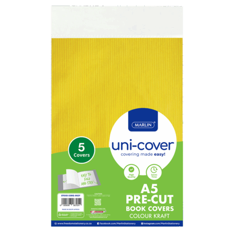 Brown Kraft Paper Book Covers Pack of 10