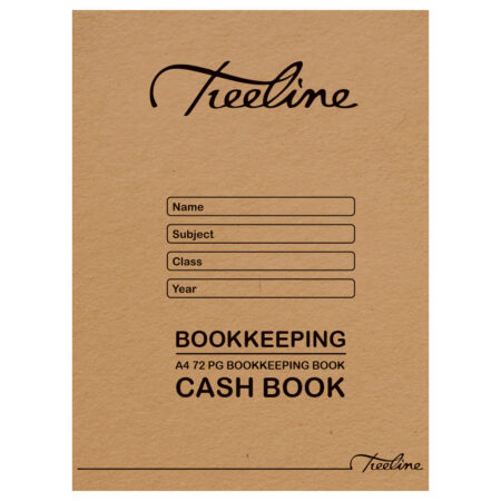 A4 72p Soft Cover Treble Cash Book