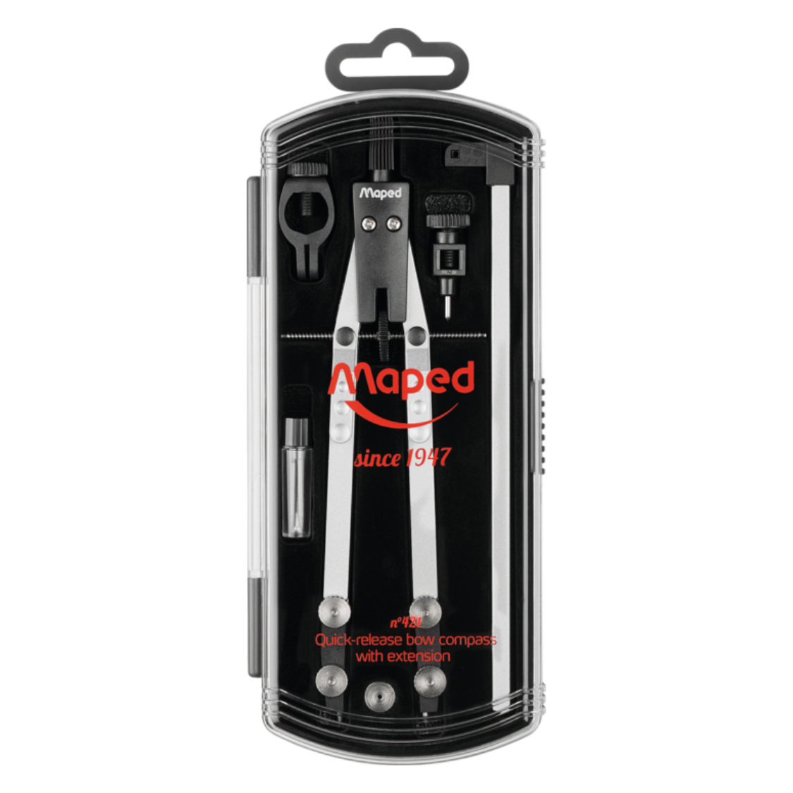 Maped Quick-Release Compass + Ext, Bar