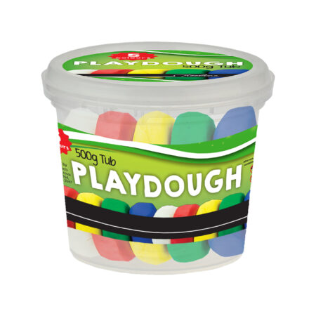 Treeline Play Dough - Set 5 Assorted Colours 500gr