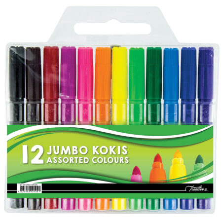Treeline Felt Tip Markers Jumbo (Set 12)