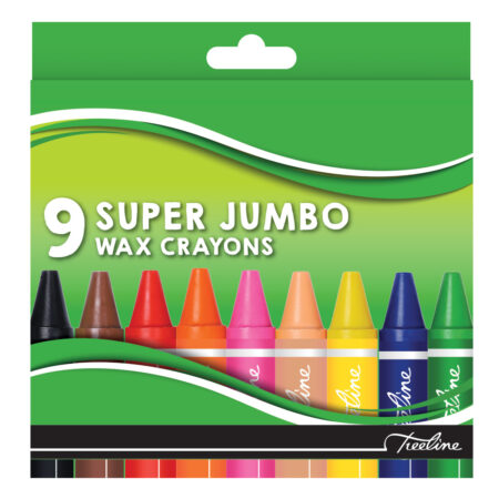 Treeline Jumbo Wax Crayons (Set 9)