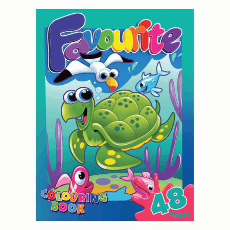 Favourite Colouring Book - 48pg