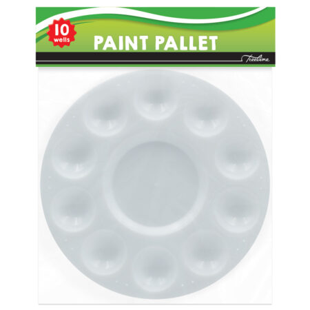 Treeline Round Paint Pallet