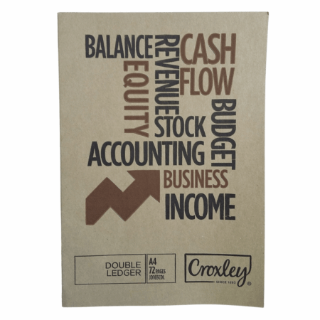 A4 72p Double Ledger Book